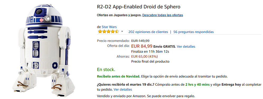 R2-D2 App-Enabled Droid Sphero R2-D2 App-Enabled Droid Sphero