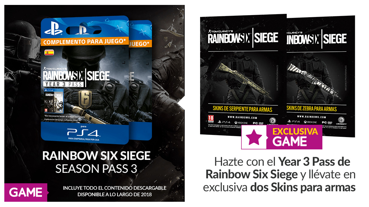 Rainbow Six Siege en GAME Rainbow Six Siege en GAME