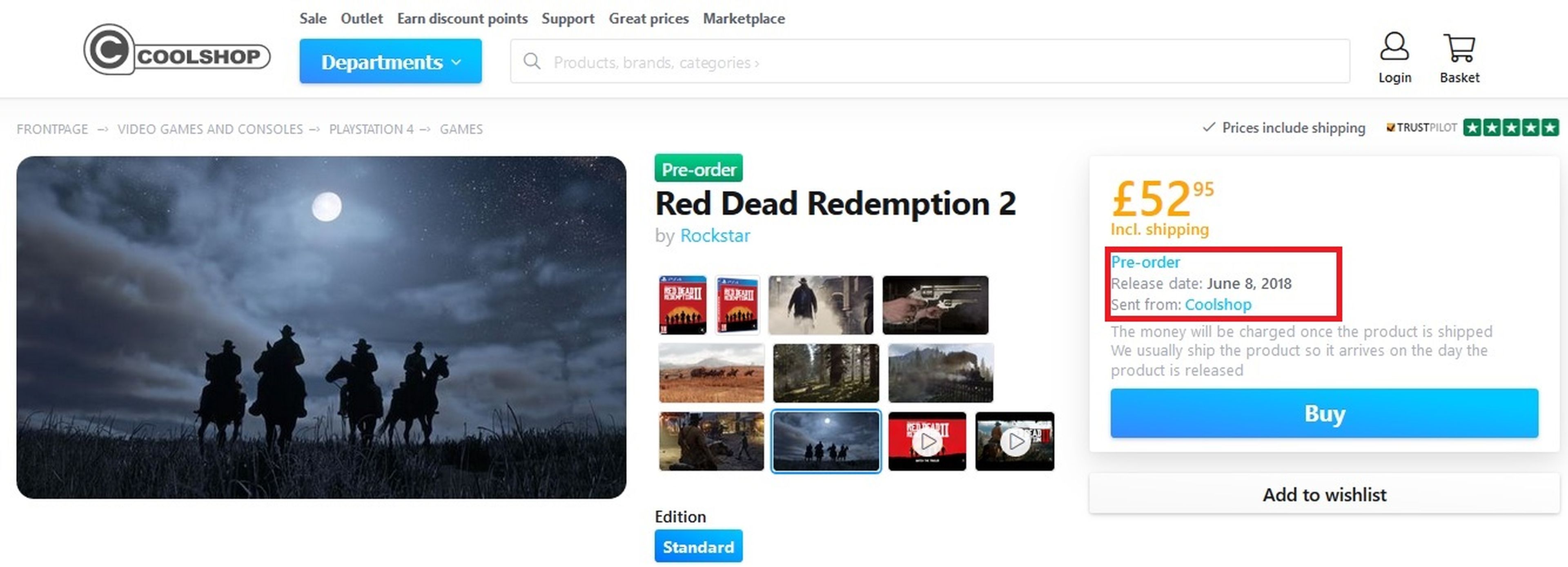 Red Dead Redemption 2 - Fecha de lanzamiento