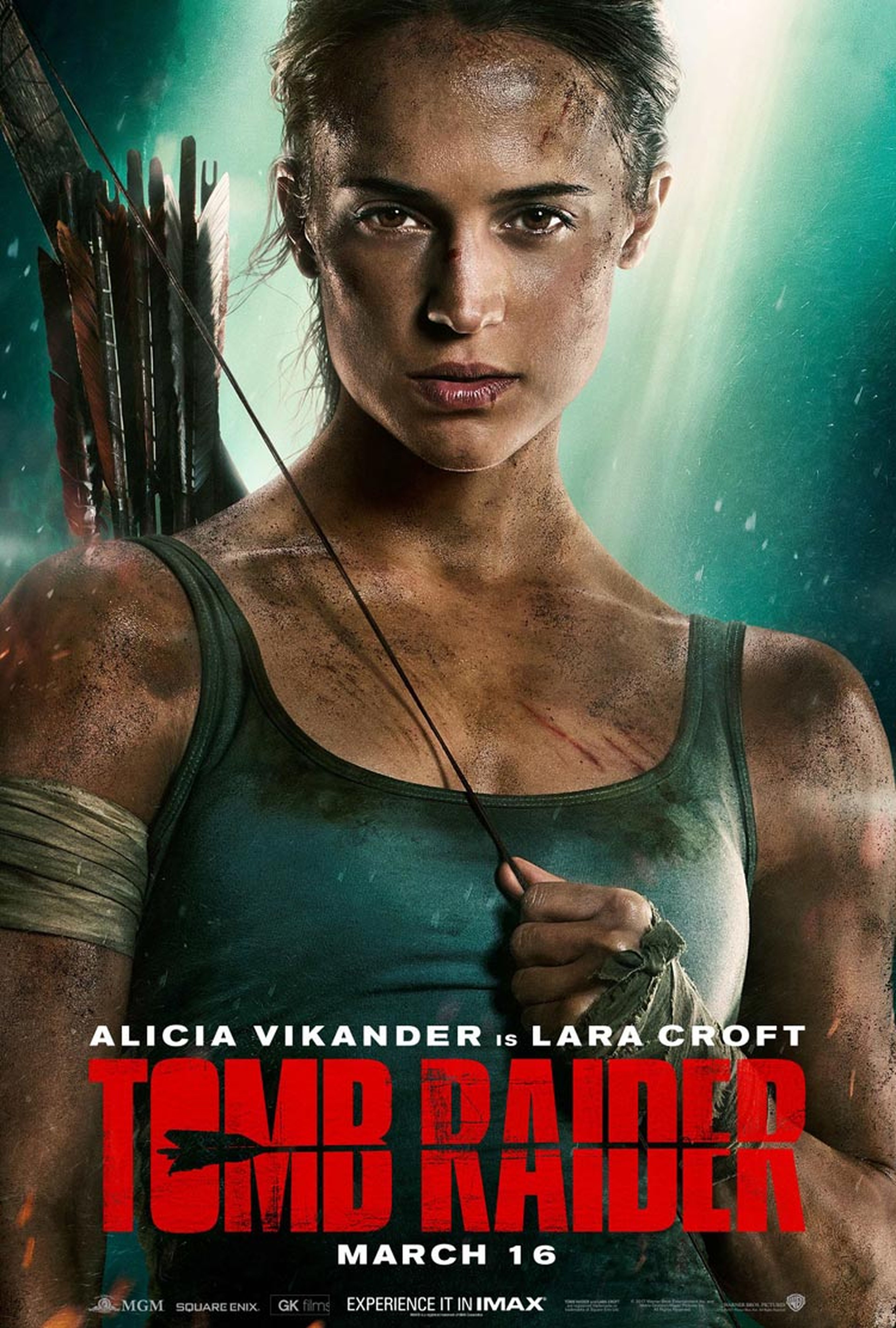 Tomb Raider: nuevo póster de Alicia Vikander como Lara Croft