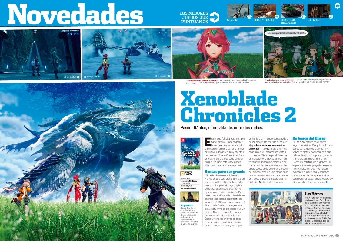 Xenoblade Chronicles 2 - RON 304 Xenoblade Chronicles 2 - RON 304