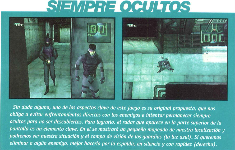 Análisis de Metal Gear Solid para PlayStation Metal Gear Solid PS1 análisis