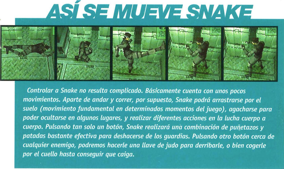 Análisis de Metal Gear Solid para PlayStation Metal Gear Solid PS1 análisis