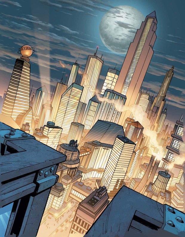 Arte promocional de la serie Metropolis Arte promocional de la serie Metropolis