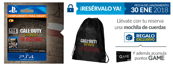 Call of Duty WWII The Resistance en GAME Call of Duty WWII The Resistance en GAME