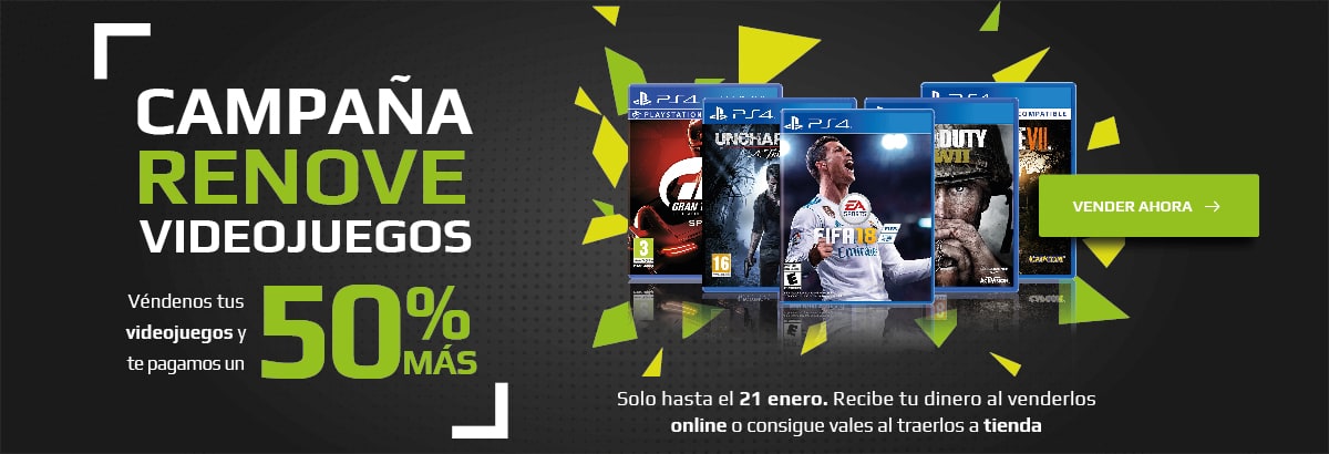 Campaña renove videojuegos Campaña renove videojuegos
