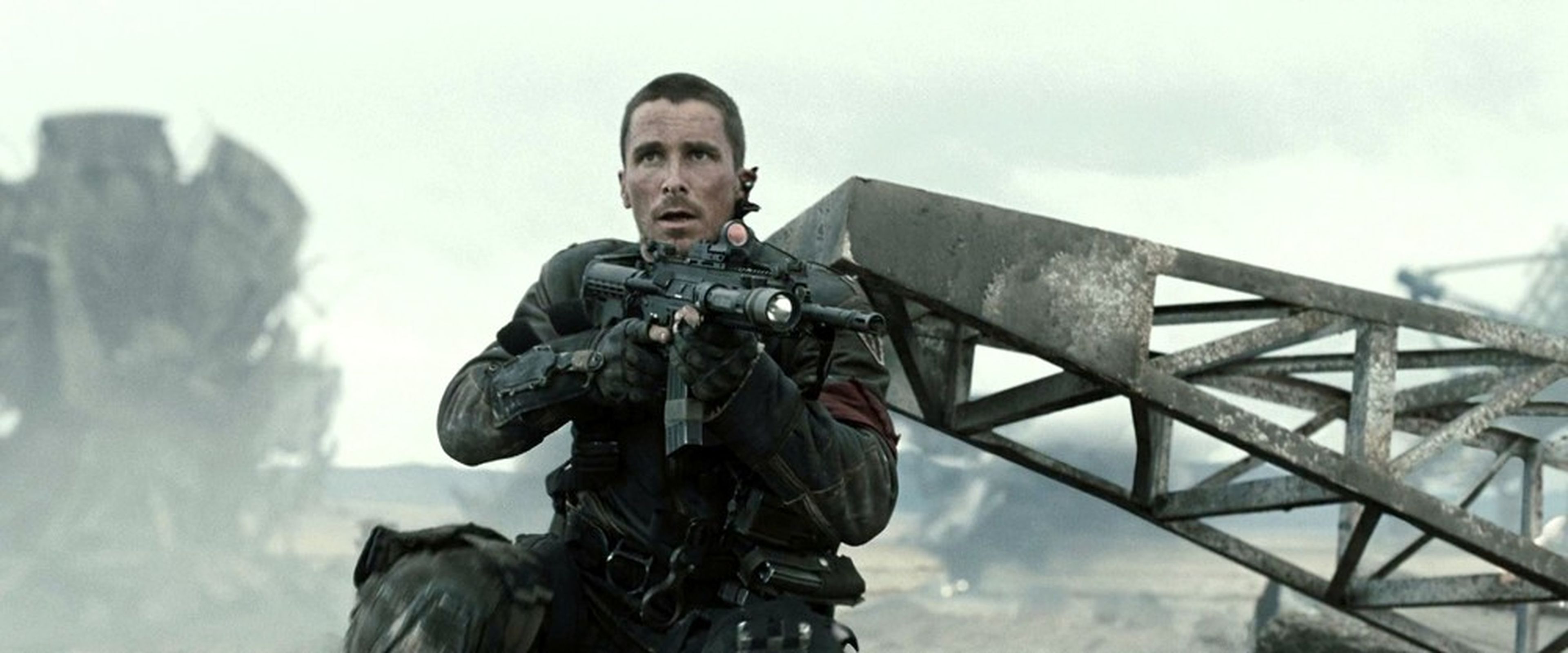 Christian Bale como John Connor en Terminator Salvation
