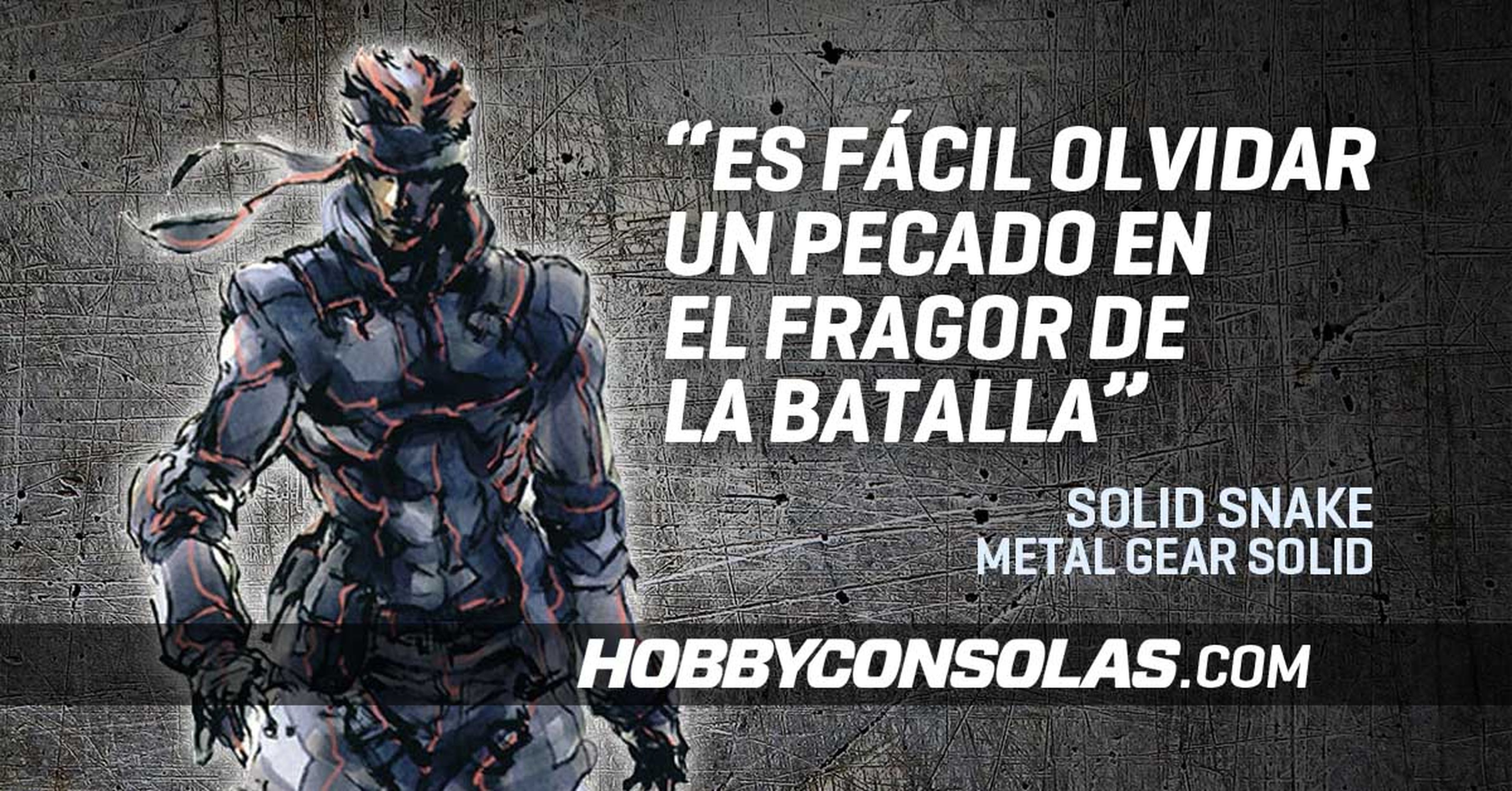 Citas Metal Gear Solid