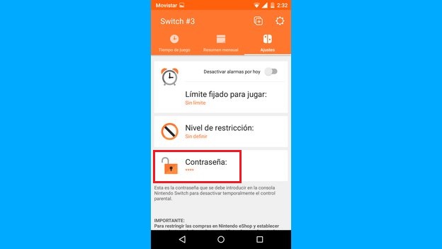 Cómo bloquear la pantalla de Nintendo Switch con un PIN Poner un PIN a la Nintendo Switch