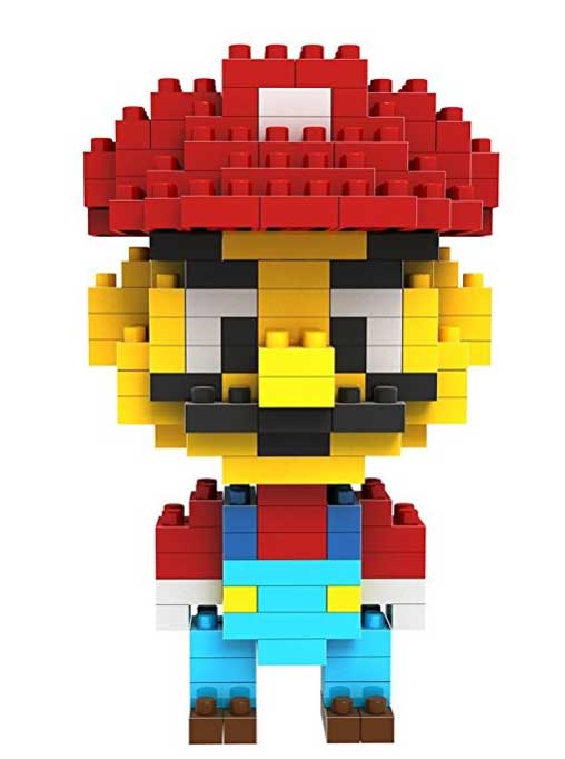 Figura Mario Lego en Amazon Figura Mario