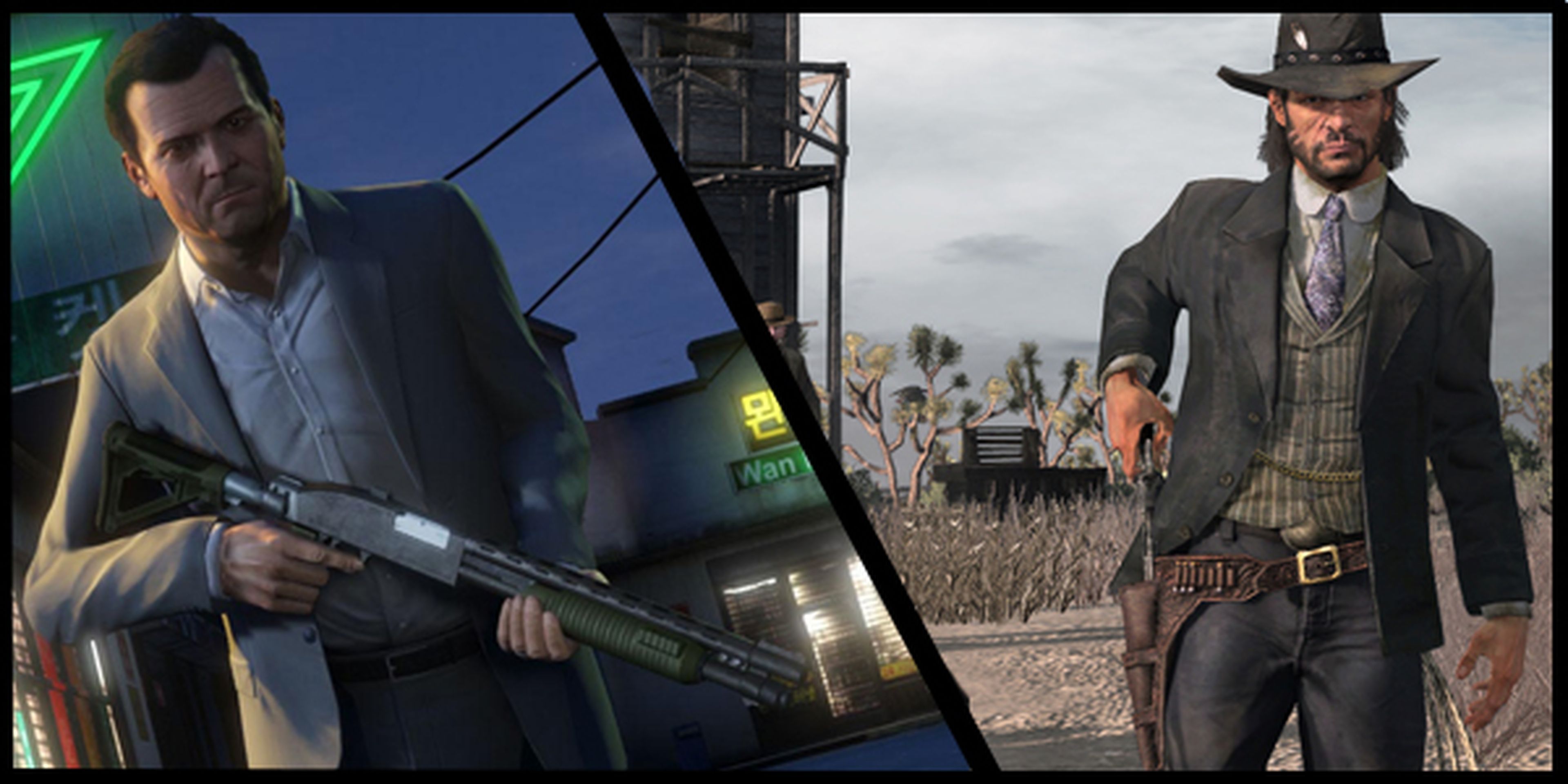 GTA V y Red Dead Redemption