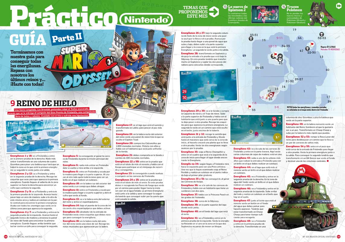 Guía Super Mario Odyssey. RON 305 Guía Super Mario Odyssey. RON 305