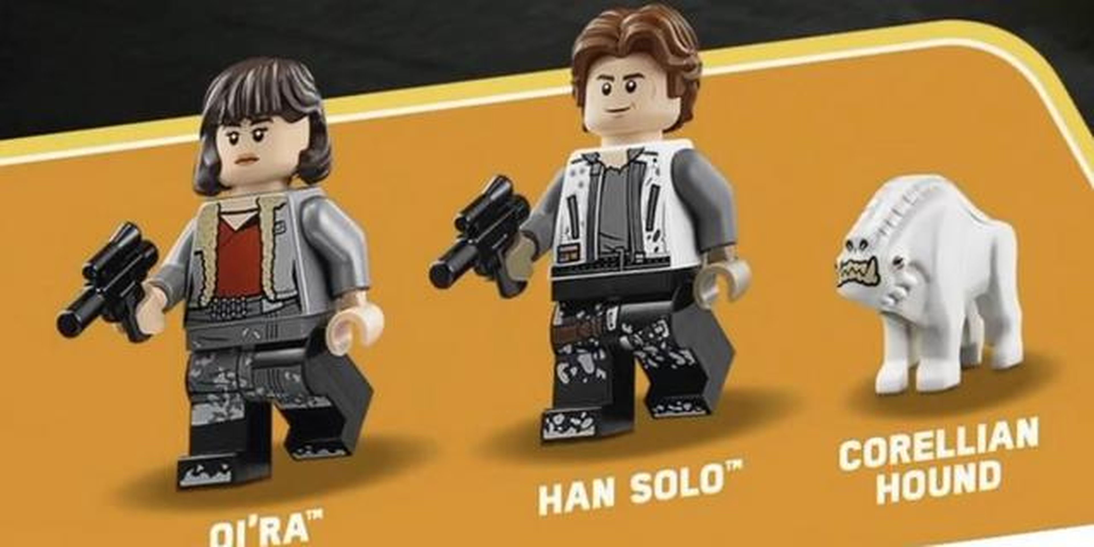 LEGO revela las figuras de Han Solo: Una historia de Star Wars