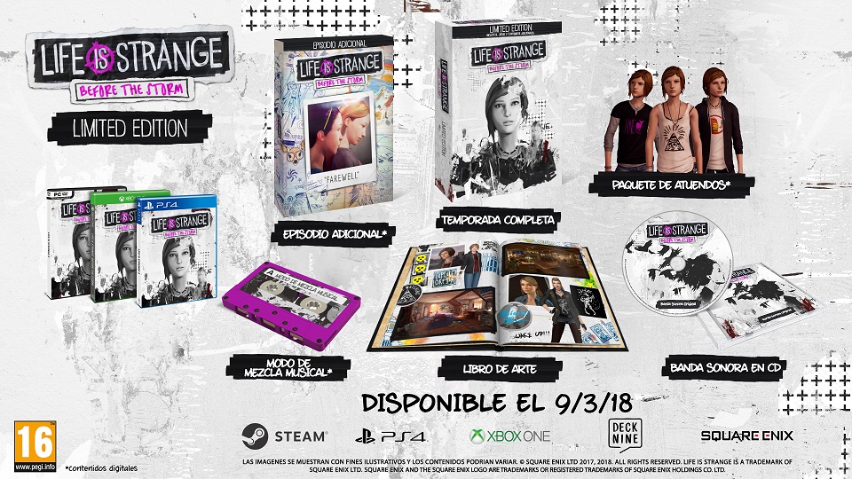 Life is Strange: Before the Storm Edición física
