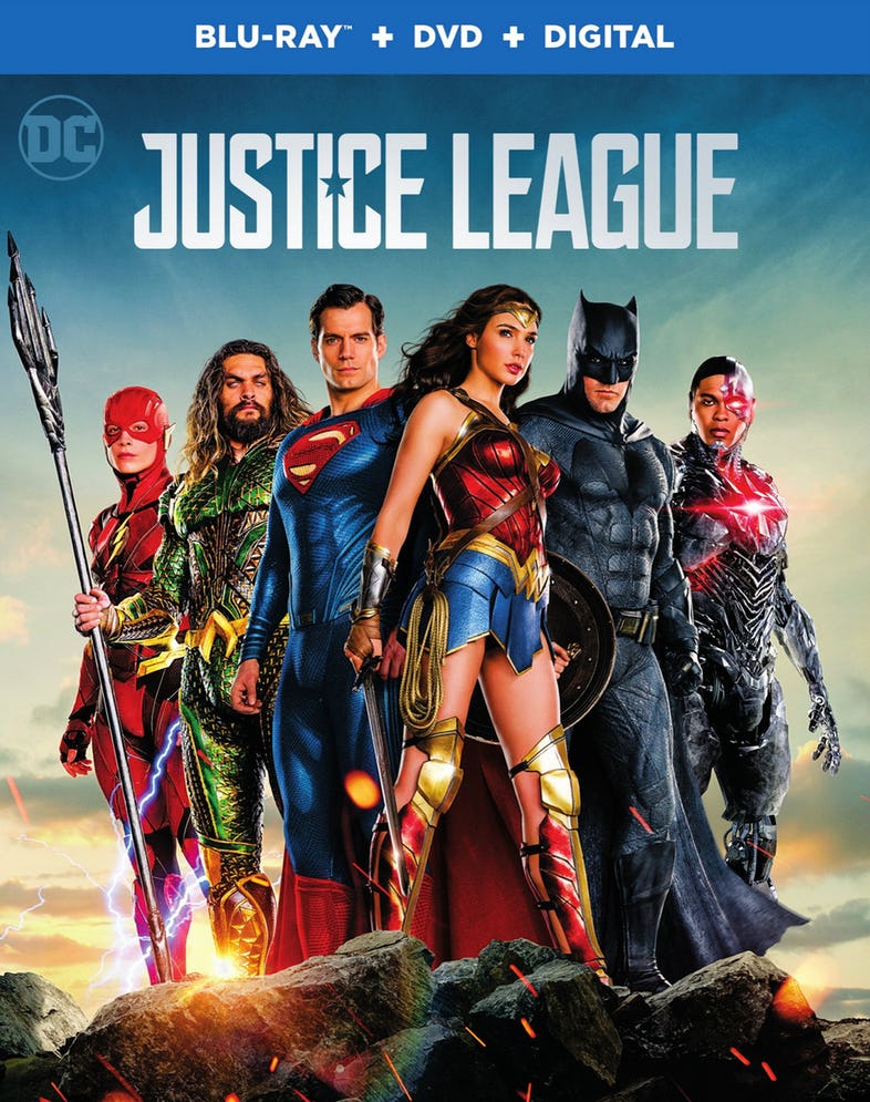 Liga de la Justicia: fecha y contenidos de la edición Blu-ray Superman, Wonder Woman, Cyborg
