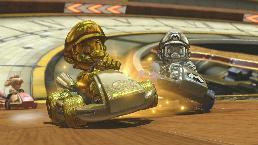 Mario Kart 8 Deluxe - Kart dorado Mario Kart 8 Deluxe - Kart dorado