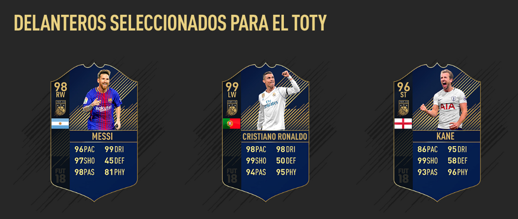 Mejor delantero fifa 18 Mejor delantero fifa 18