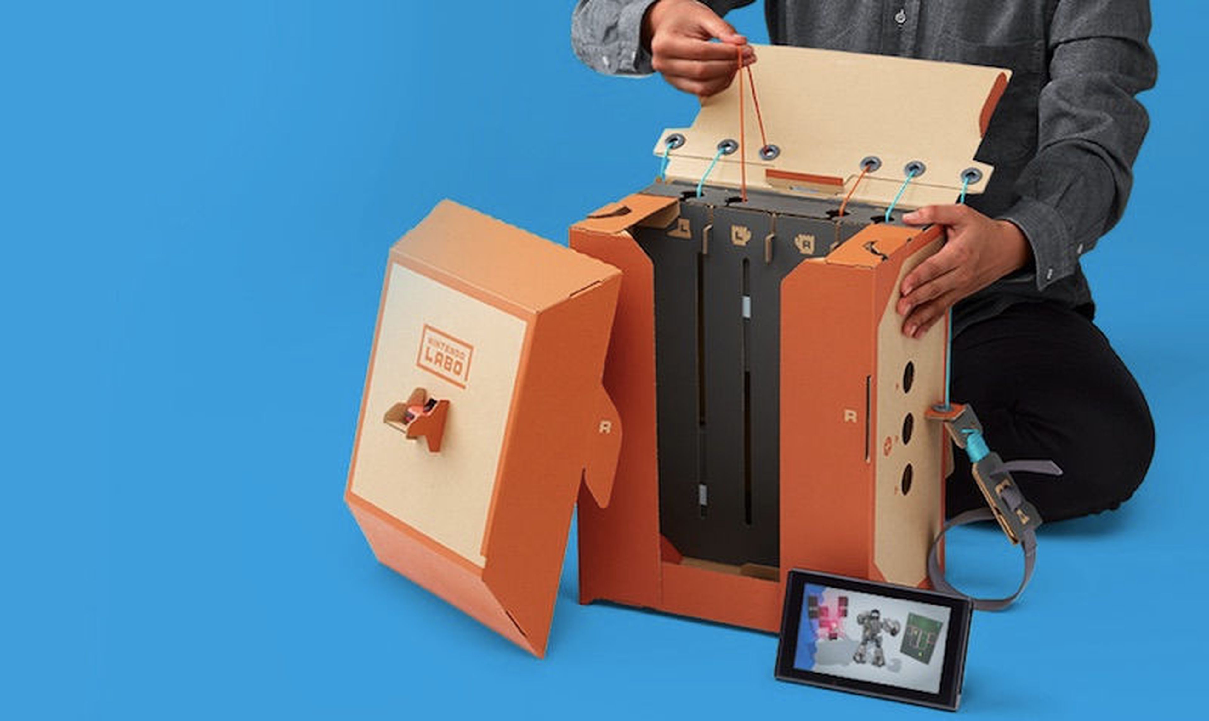Fuera de Escarpa sarcoma Ya hemos jugado a Nintendo Labo Toy Con 2 - Robot Kit | Hobby Consolas