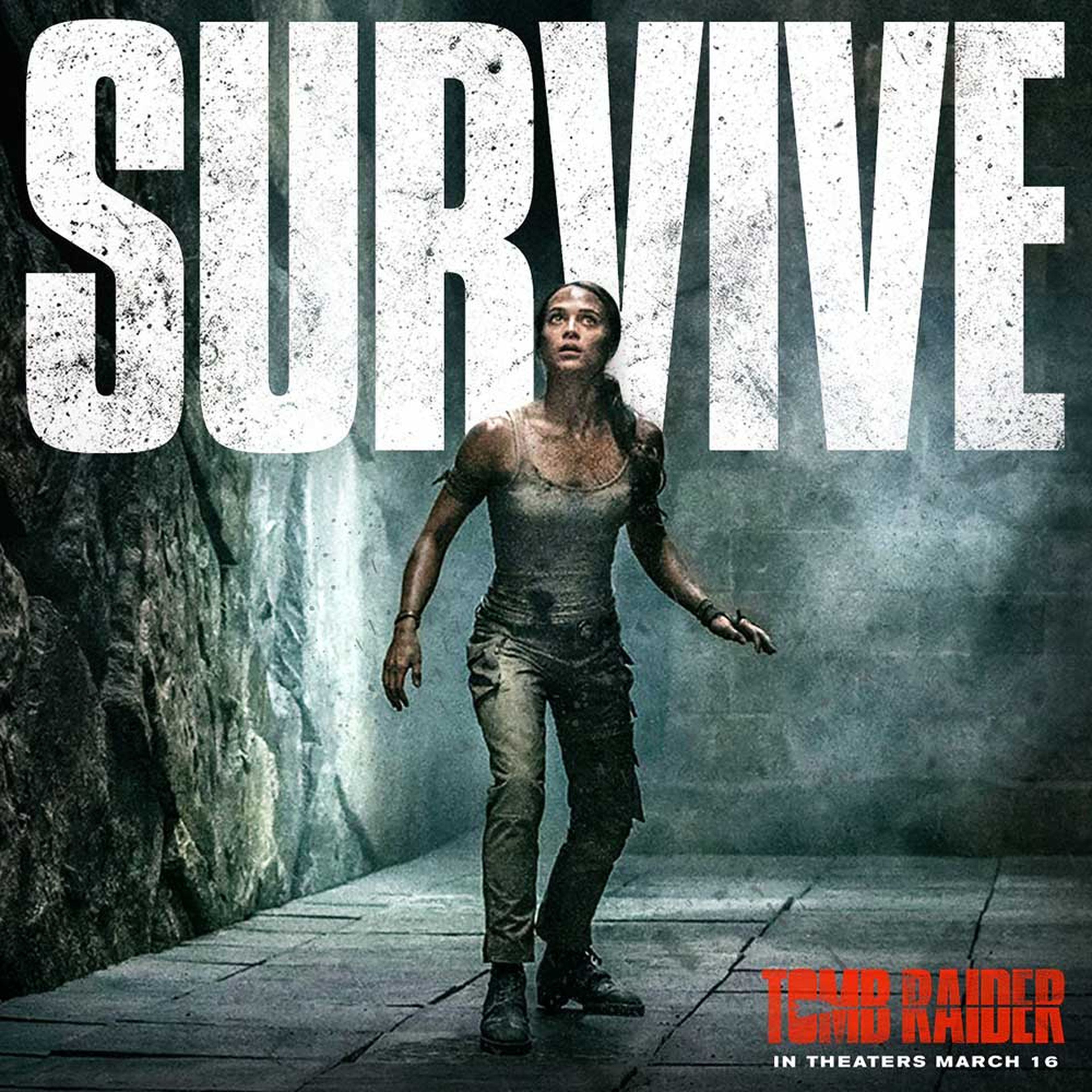 Nuevo póster de Tomb Raider con Alicia Vikander