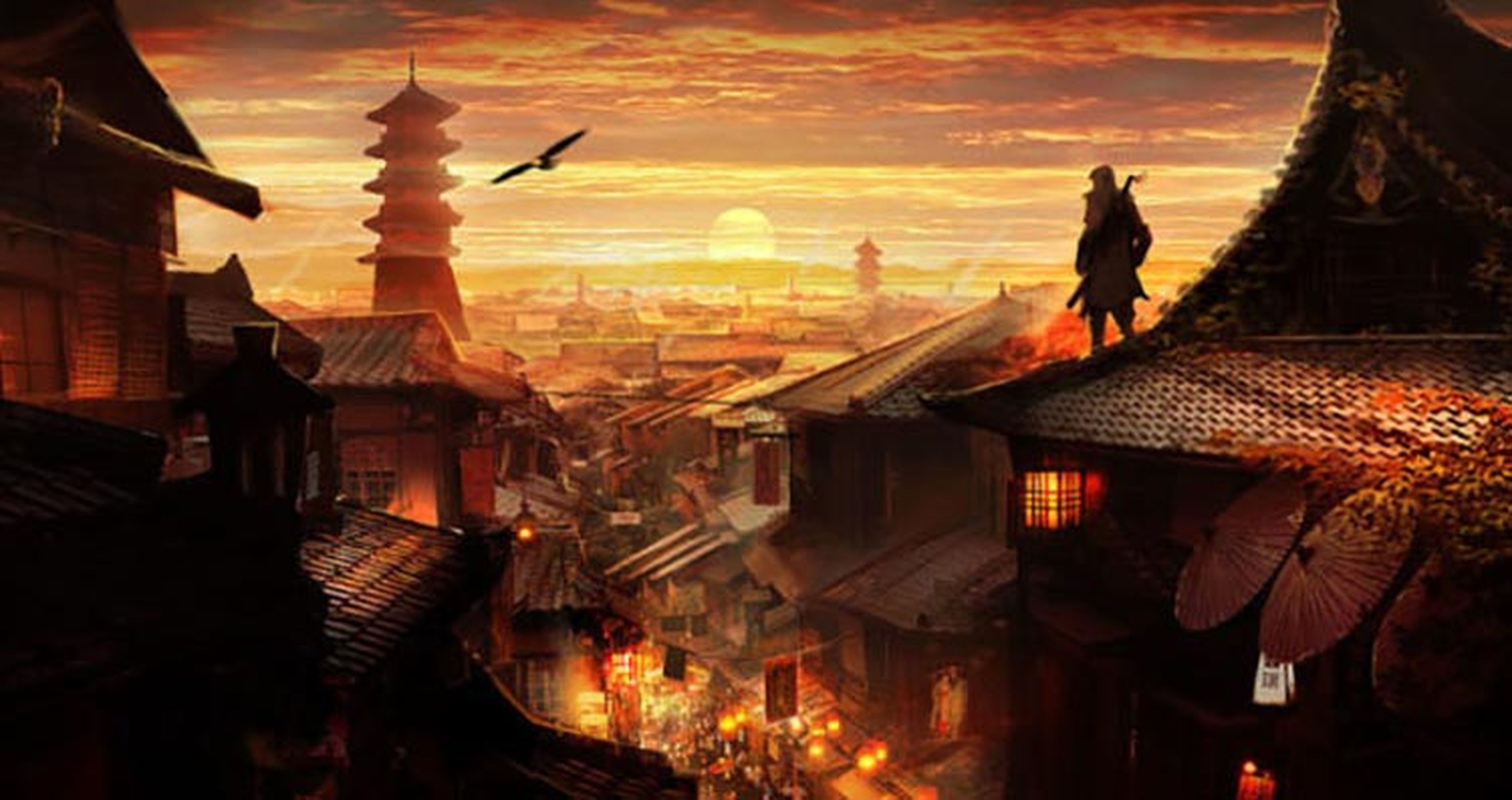 Posible arte conceptual de Assassin's Creed en Japón