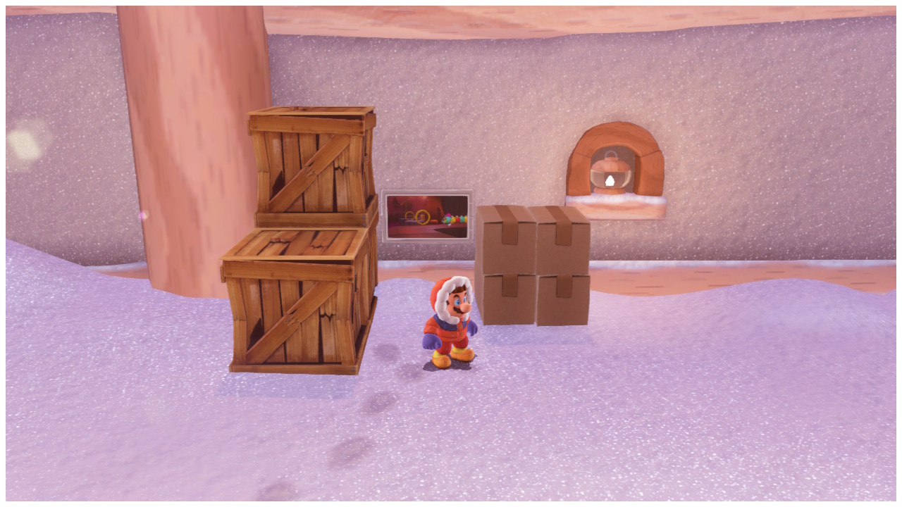 Reino de hielo Super Mario Odyssey