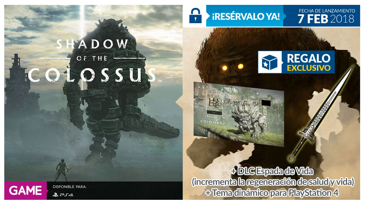 Shadow of the Colossus en GAME Shadow of the Colossus
