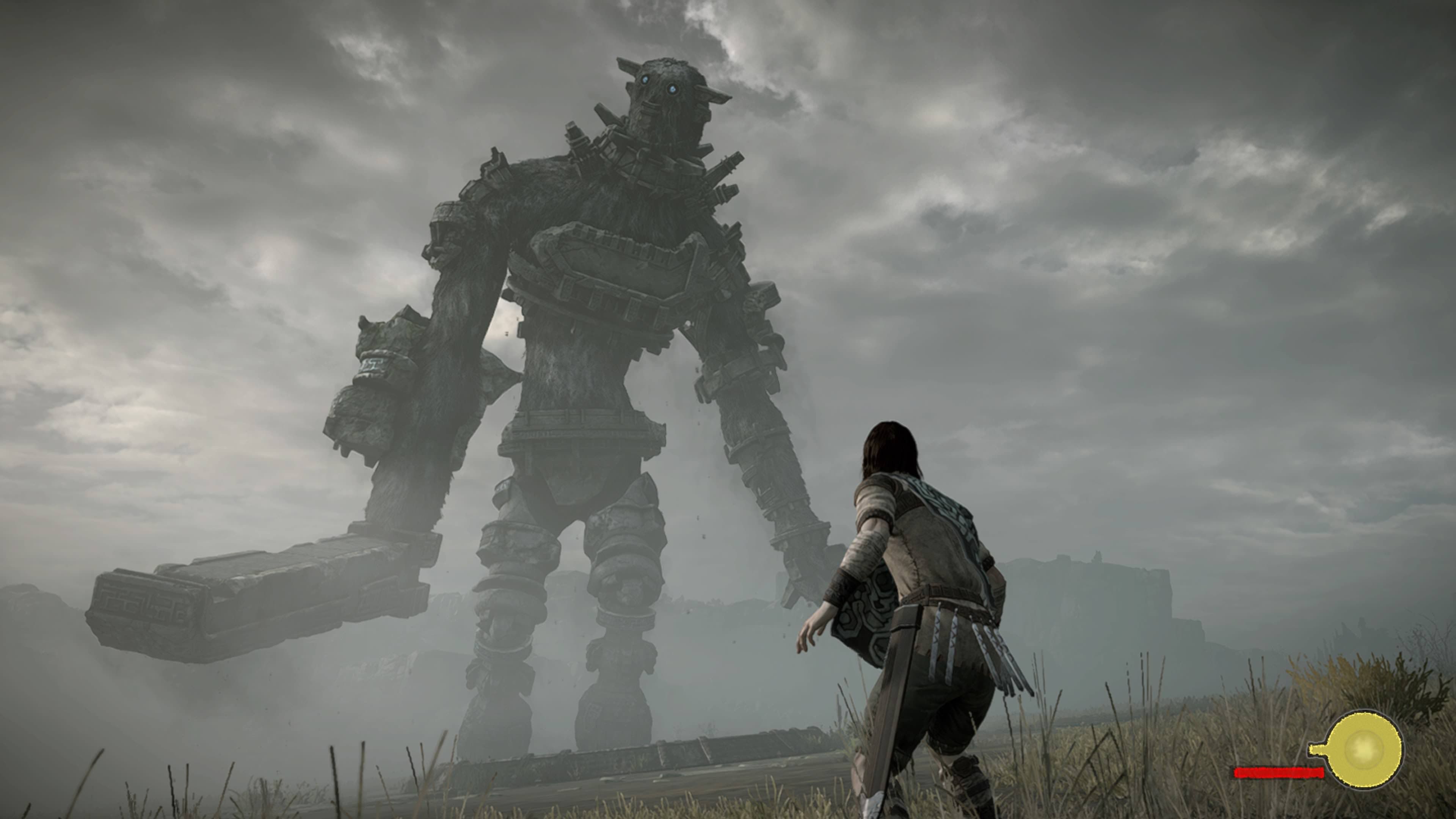 Shadow of the Colossus para PS4 sigue siendo un juego único, en el que nos medimos a unas gigantescas criaturas que ni entran en pantalla... salvo que estemos lejos de ellas.
