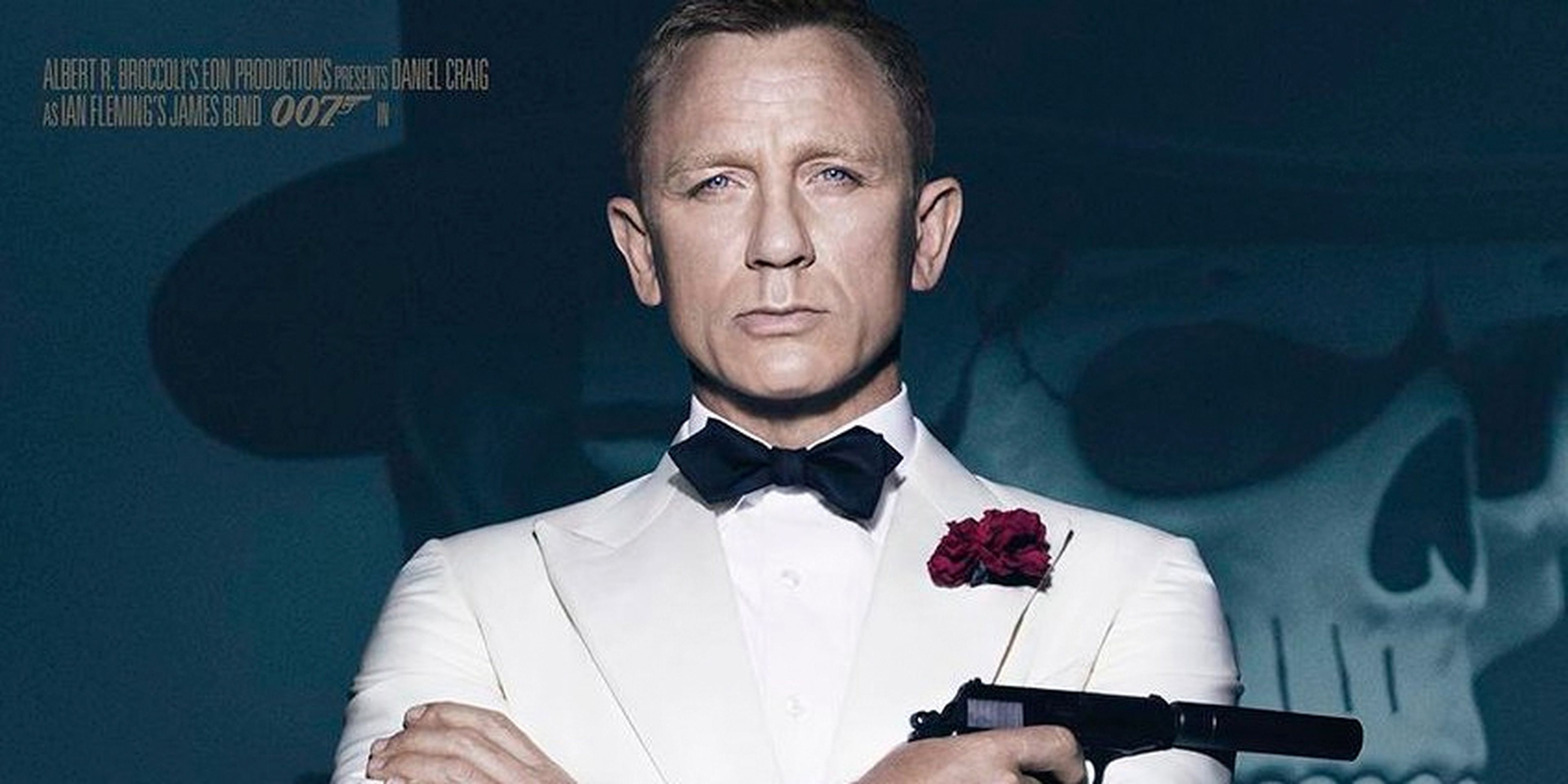 Daniel Craig como James Bond en la película Spectre (2015).