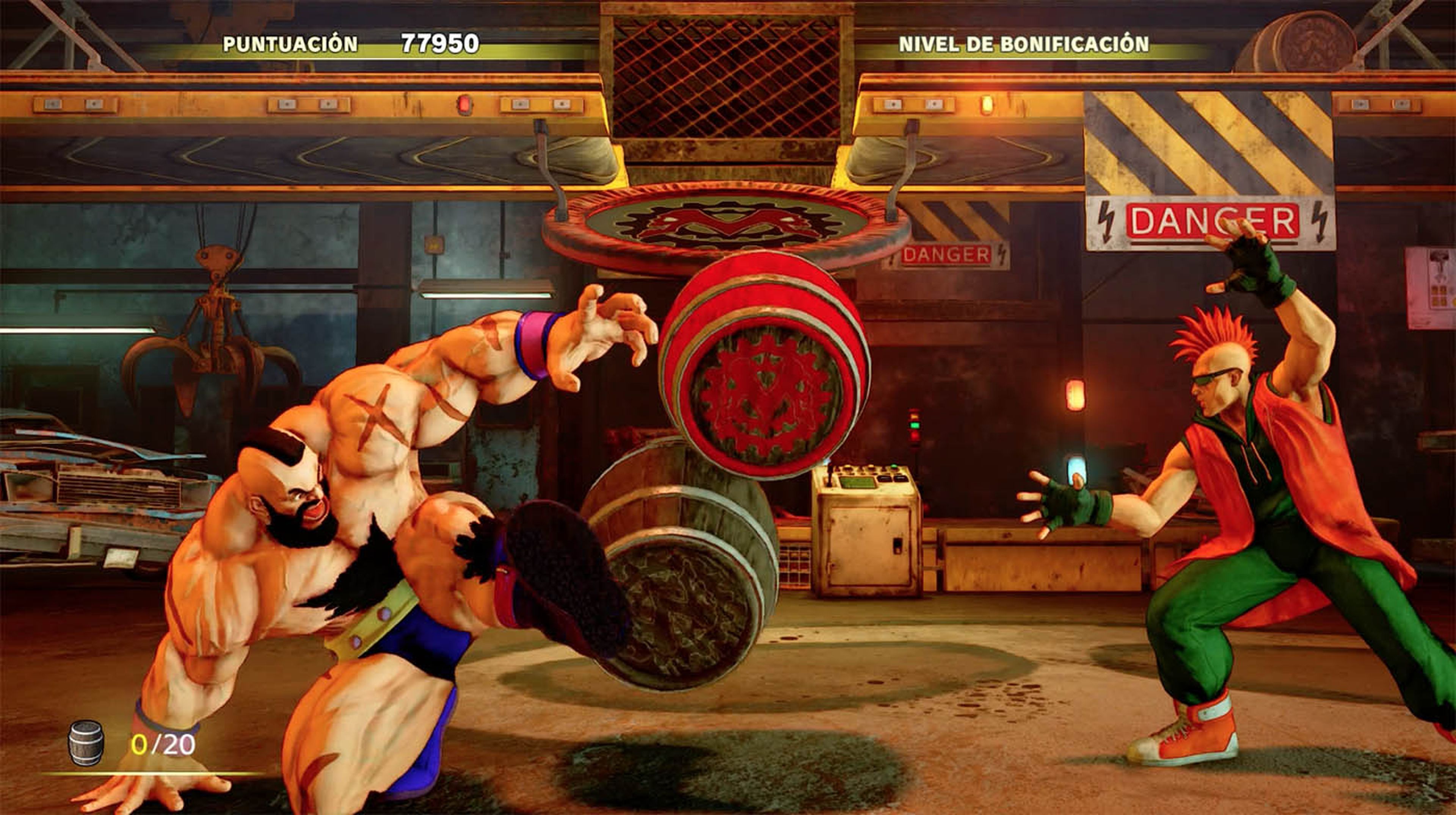 Street Fighter V Arcade Edition - Fase de Bonus
