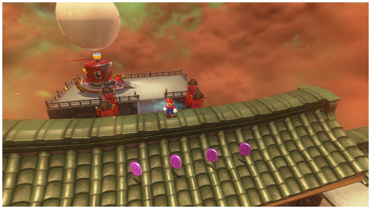 Super Mario Odyssey Monedas moradas Reino Bowser Super Mario Odyssey Monedas moradas Reino Bowser