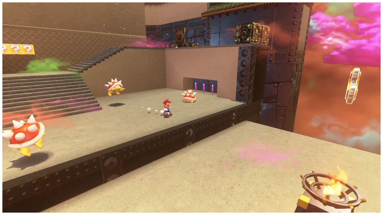Super Mario Odyssey Monedas moradas Reino Bowser Super Mario Odyssey Monedas moradas Reino Bowser