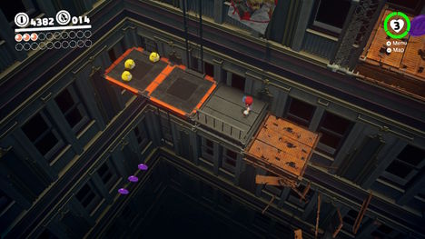 Super Mario Odyssey - Monedas moradas Reino Urbano Super Mario Odyssey - Monedas moradas Reino Urbano