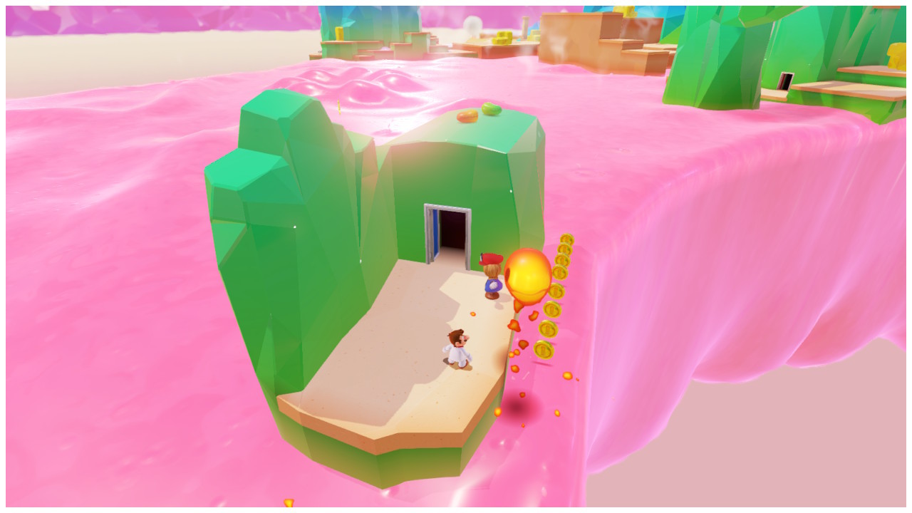 Super Mario Odyssey Reino Fogones monedas moradas Super Mario Odyssey Reino Fogones monedas moradas