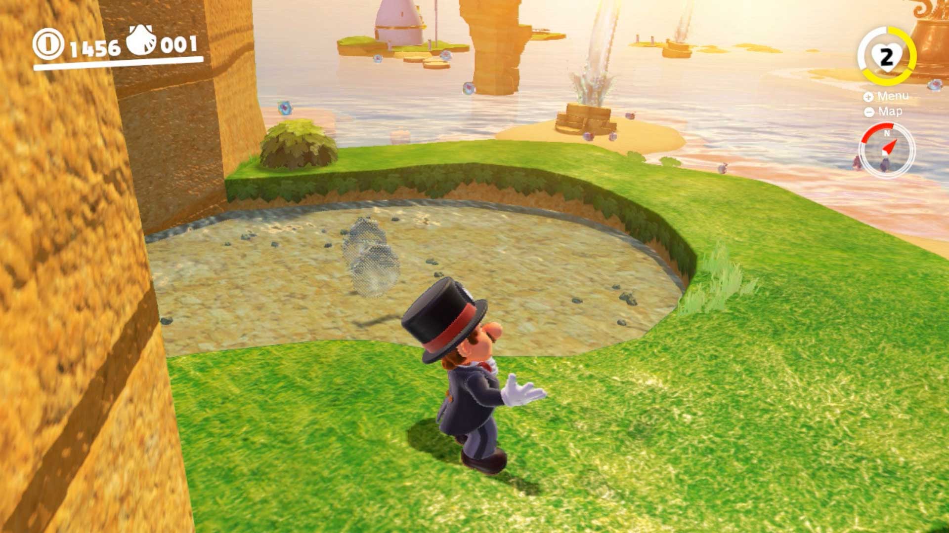 Super Mario Odyssey reino Ribereño Monedas Moradas Super Mario Odyssey reino Ribereño Monedas Moradas