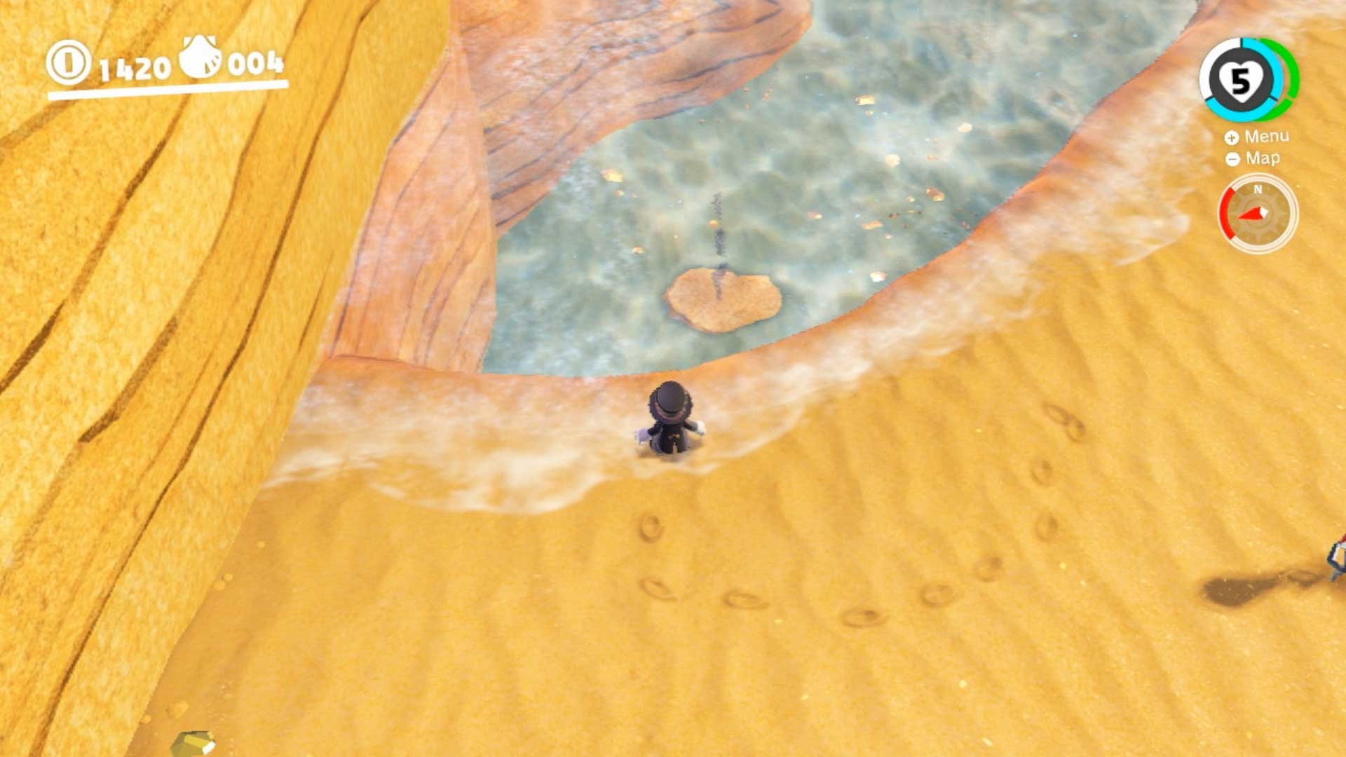 Super Mario Odyssey reino Ribereño Monedas Moradas Super Mario Odyssey reino Ribereño Monedas Moradas