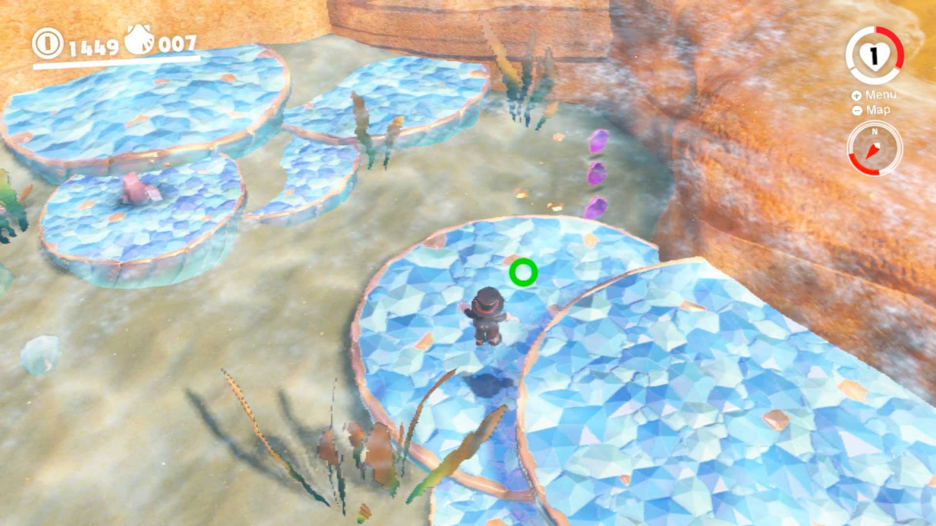 Super Mario Odyssey reino Ribereño Monedas Moradas Super Mario Odyssey reino Ribereño Monedas Moradas