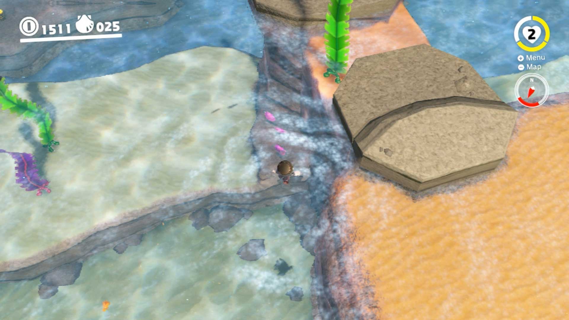Super Mario Odyssey reino Ribereño Monedas Moradas Super Mario Odyssey reino Ribereño Monedas Moradas
