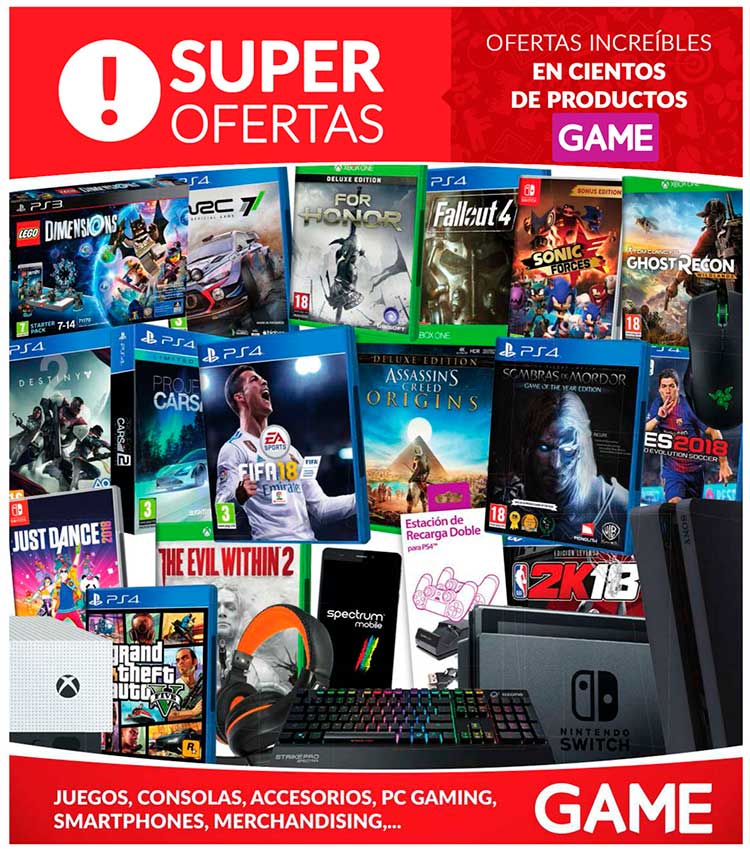 Súper Ofertas de GAME Ofertas GAME
