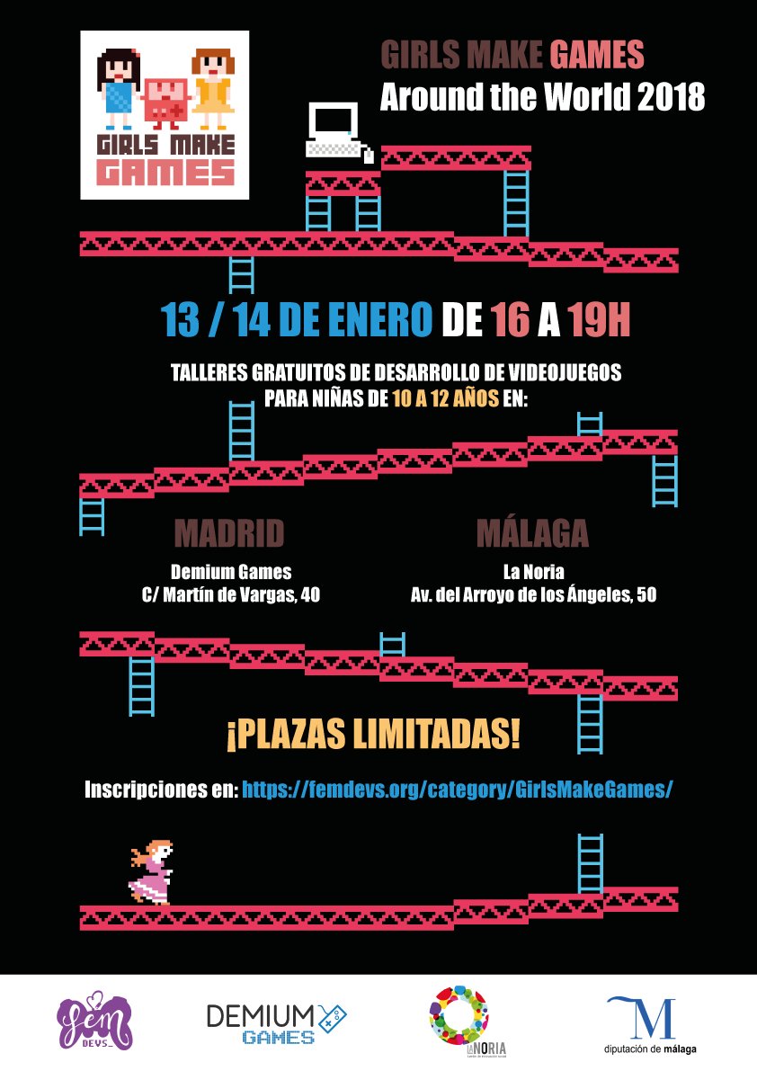 Talleres niñas videojuegos Talleres niñas videojuegos