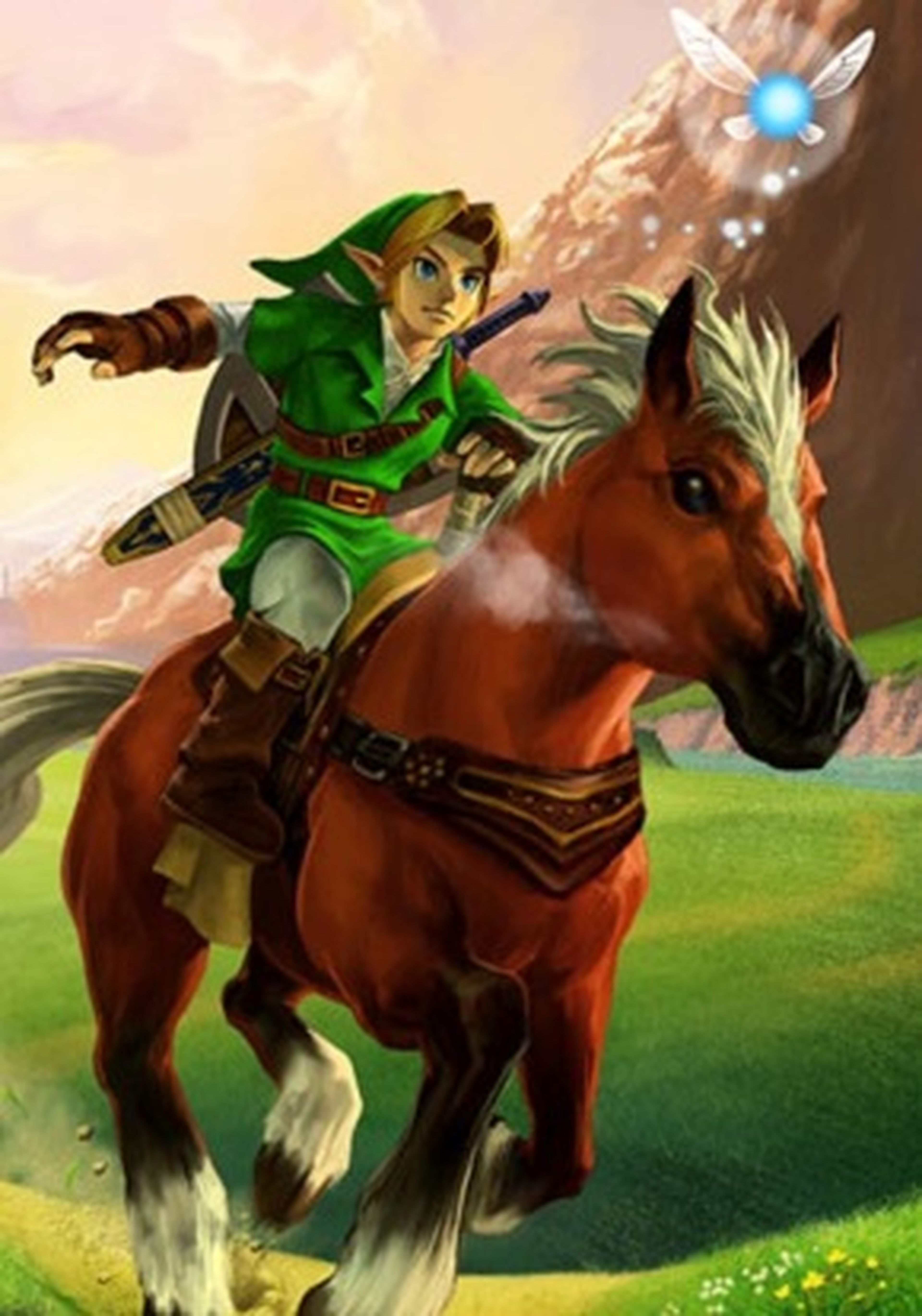 Zelda Ocarina of Time 3ds portada