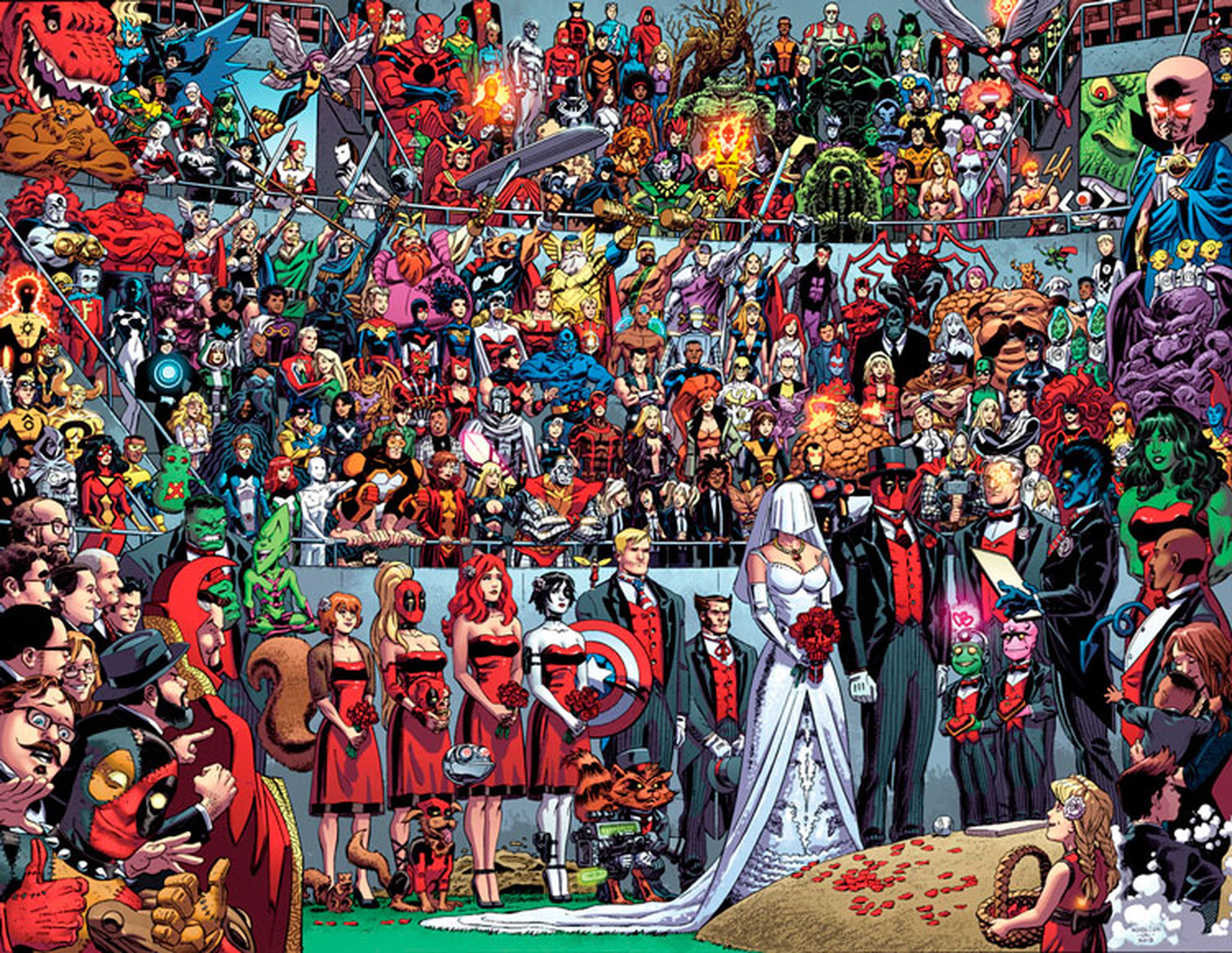 La boda de Deadpool