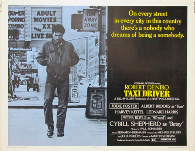 Taxi Driver (1976) 10 películas buenas que no han ganado un Oscar