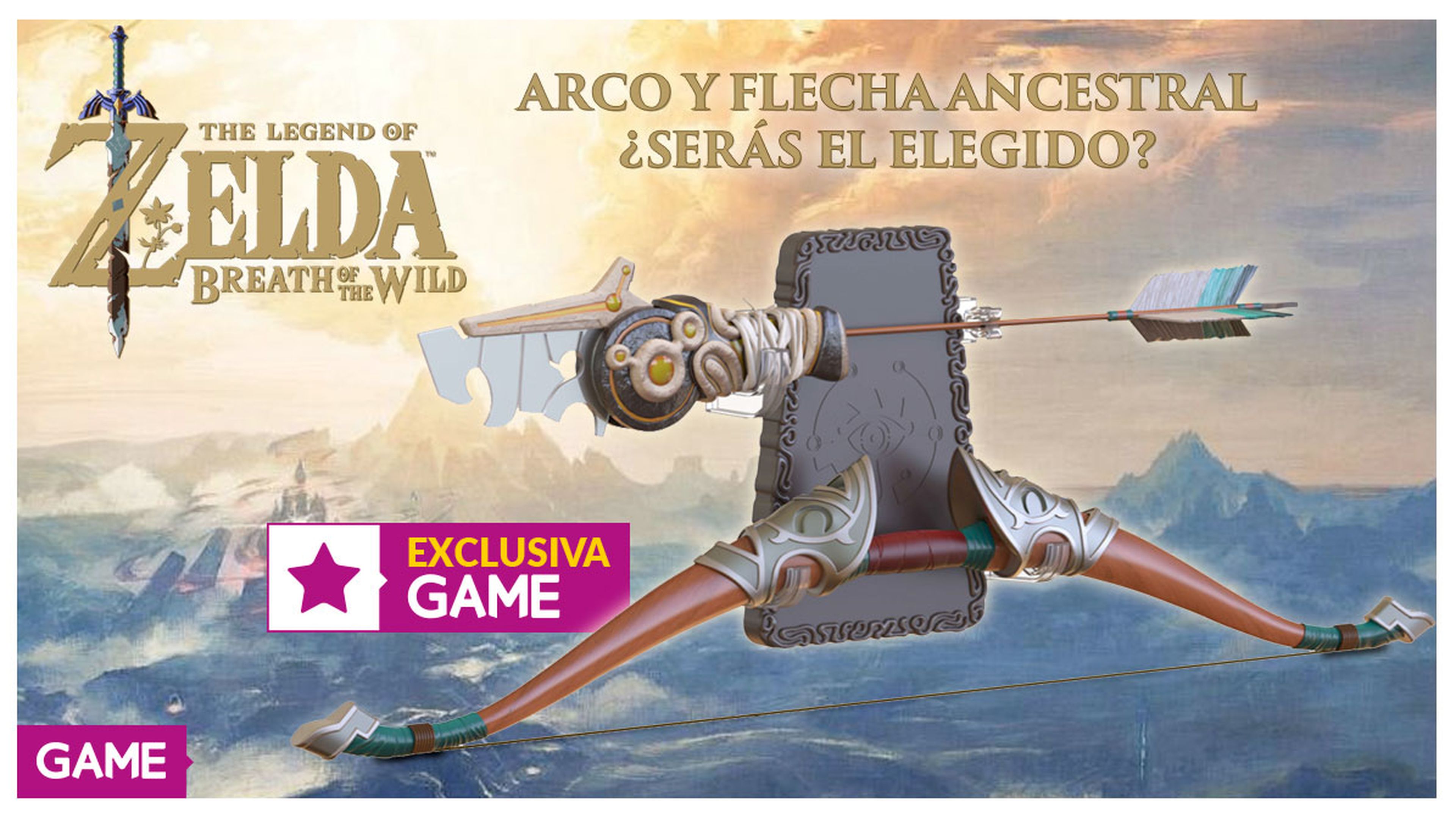 Arco y flecha de The Legend of Zelda: Breath of the Wild