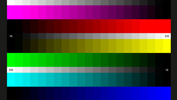 Color Steps de AVS HD709 Patrón Color Steps de AVS HD709