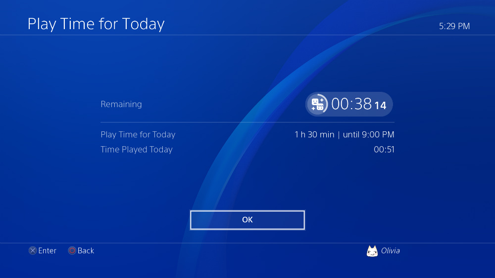 Control de tiempo PS4 Control de tiempo PS4