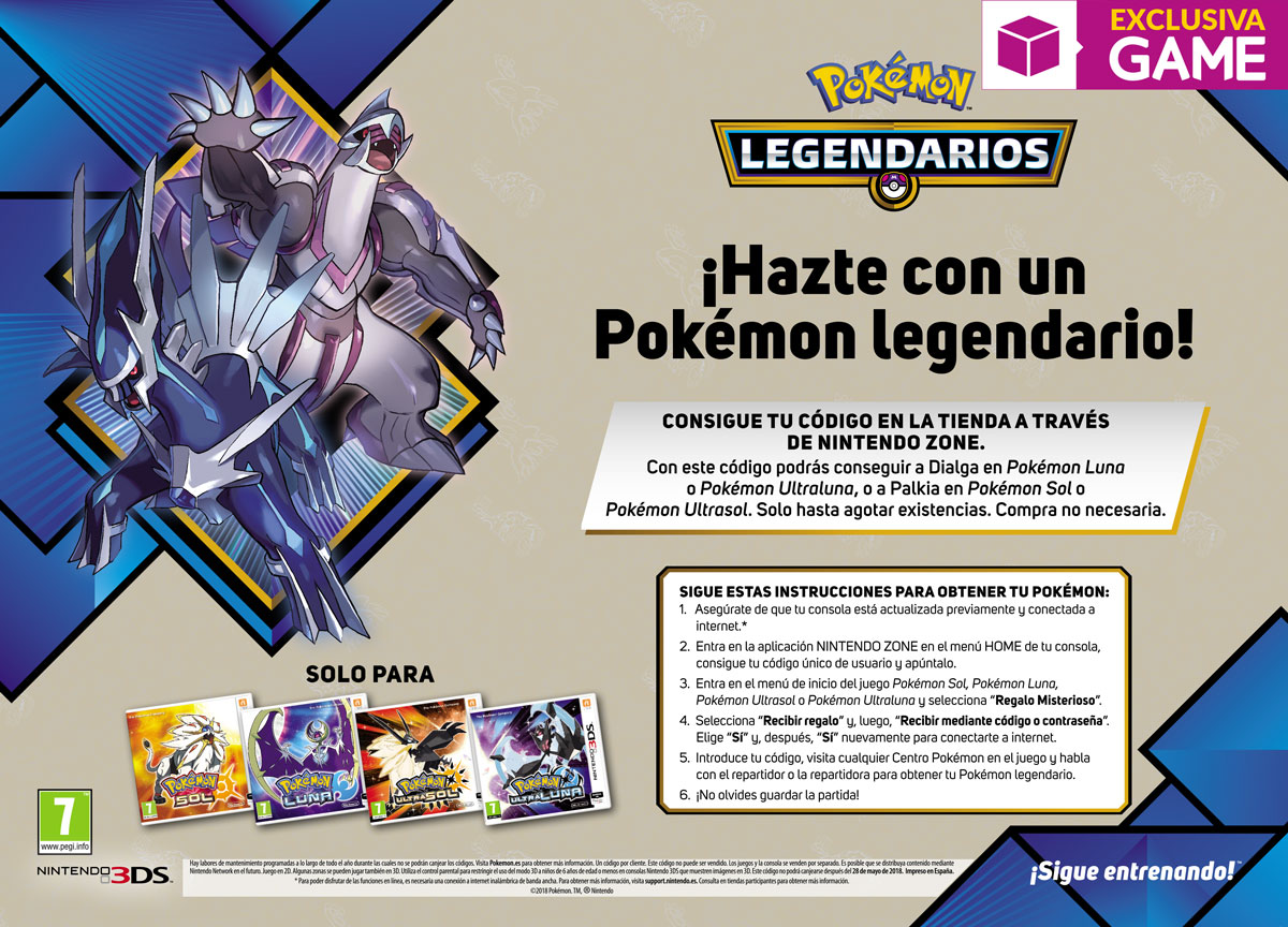 Dialga y Palkia Pokémon