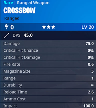 Fortnte Battle Royale ballesta Fortnte Battle Royale ballesta