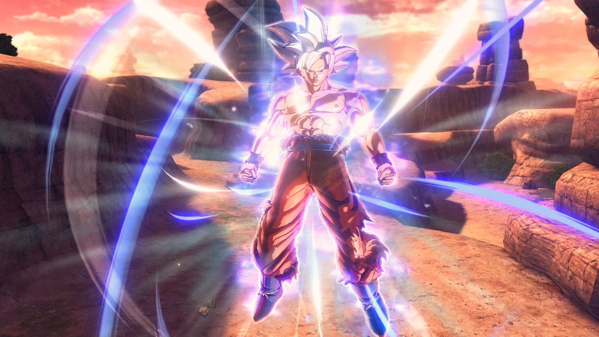 Goku Ultra Instinto en Dragon Ball Xenoverse