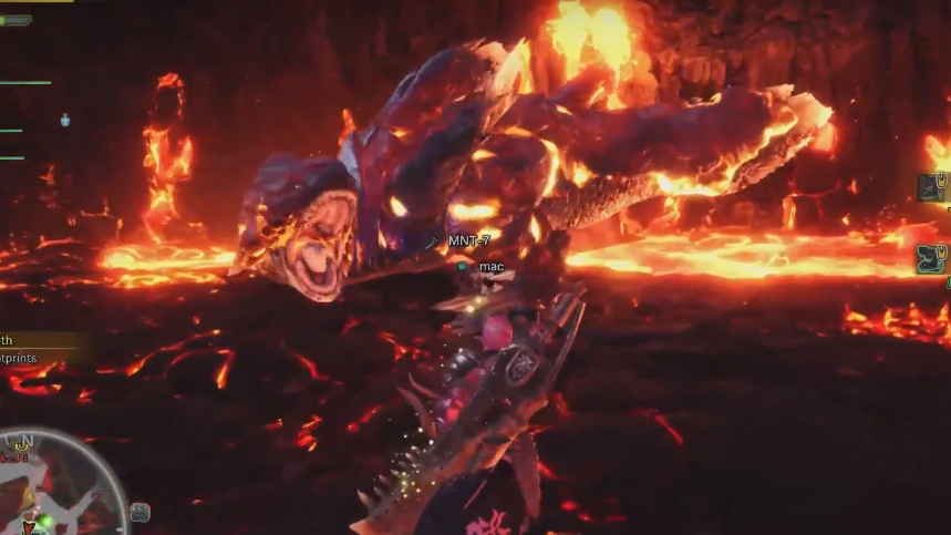 Monster Hunter World Lavasioth Monster Hunter World Lavasioth