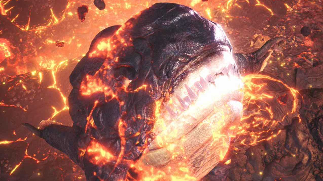 Monster Hunter World Lavasioth Monster Hunter World Lavasioth